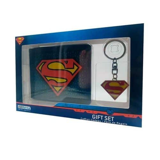 DC COMICS - SUPERMAN WALLET AND KEYCHAIN PACK