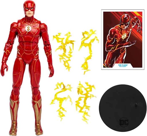 McFarlane Toys - DC THE FLASH MOVIE 7"- THE FLASH (SPEED FORCE)