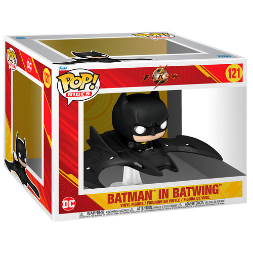 Funko - Pop DC Heroes Flash Deluxe - Batman in Batwing #121