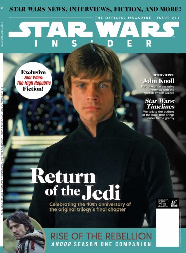 Titan Comics - STAR WARS INSIDER #217 NEWSSTAND ED