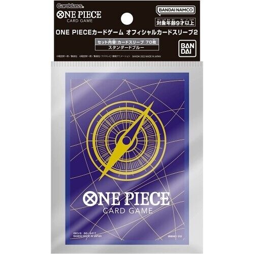 Bandai - ONE PIECE CG SLEEVES SET 2 Blue
