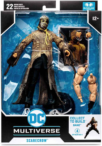 McFarlane Toys - DC GAMING BUILD A FIG 7" Dark Knight TRILOGY - SCARECROW