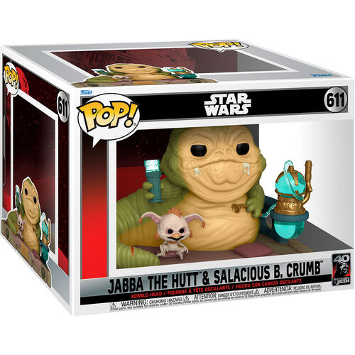 Funko - FUNKO POP! DELUXE: Return of the Jedi 40th - Jabba w/salacious