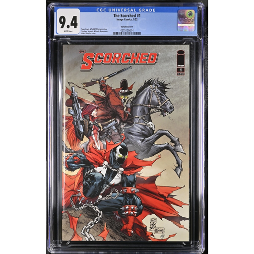CGC Graded 9.4 - The Scorched #1 Cover F Silvestri