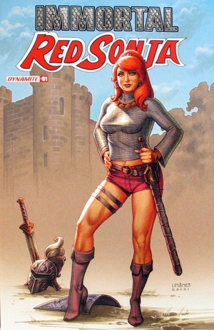 Immortal Red Sonja #1 Cover C Linsner