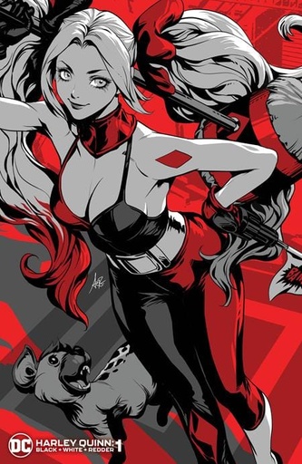 HARLEY QUINN: BLACK WHITE REDDER #1 ARTGERM
