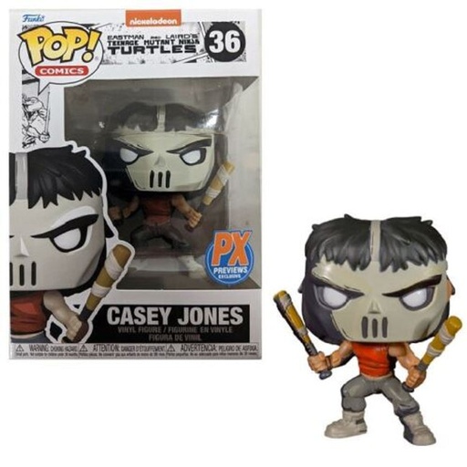 Funko - POP COMICS TMNT CASEY JONES PX Exclusive