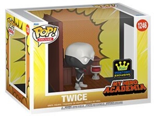 Funko - POP DELUXE MY HERO ACADEMIA TWICE HIDEOUT SPECIALTY SERIE EXCLUSIVE