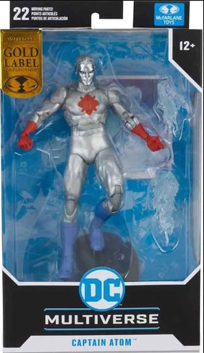 McFarlane Toys - DC MULTIVERSE 7"-CAPTAIN ATOM (NEW 52)(GOLD LABEL)