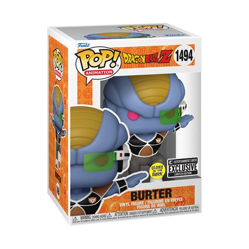 Dragon Ball Z Burter GITD Pop! Vinyl Figure - EE Excl.