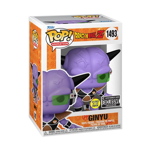 Dragon Ball Z Ginyu GITD Pop! Vinyl Figure - EE Excl