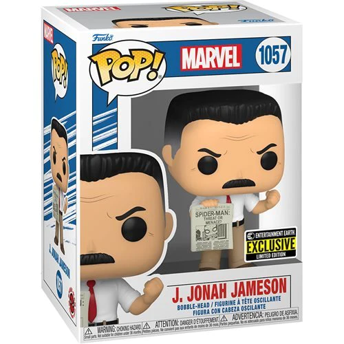 Funko Pop! Spider-Man J. Jonah Jameson EE exclusive