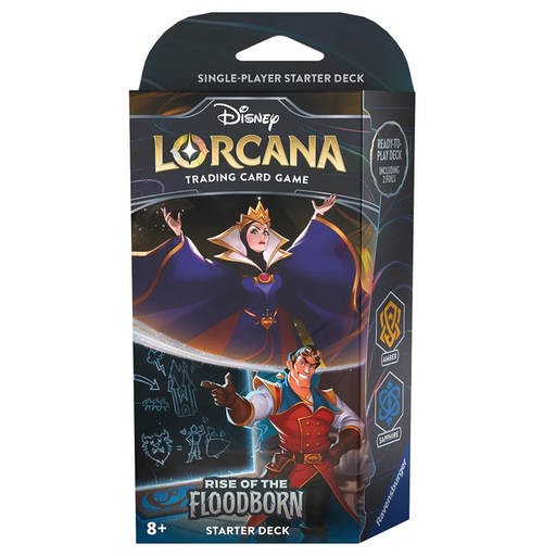 DISNEY LORCANA RISE O/T FLOODBORN STARTER The Queen - Commanding Presence