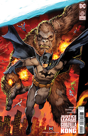 JL VS GODZILLA VS KONG #2 BATMAN CONNECTING