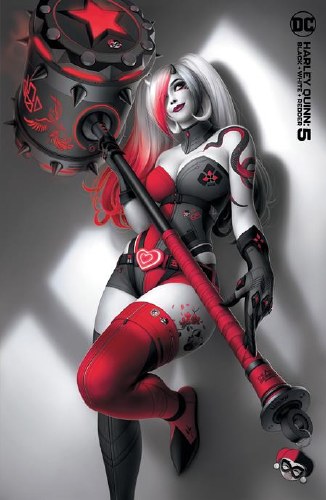 HARLEY QUINN: BLACK WHITE REDDER #5 LOUW