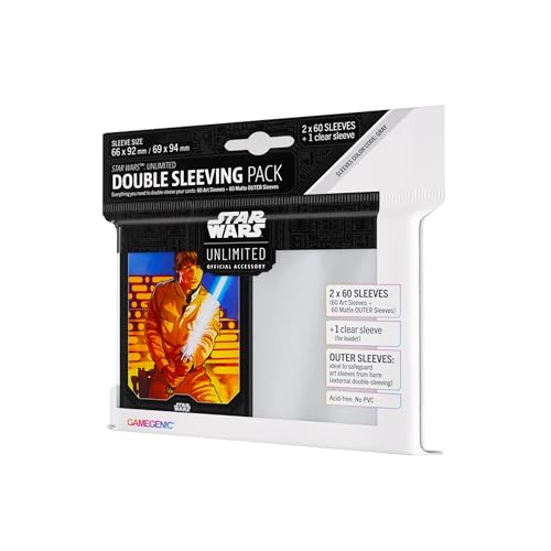Star Wars: Unlimited Art Sleeves Double Sleeving Pack: Luke Skywalker
