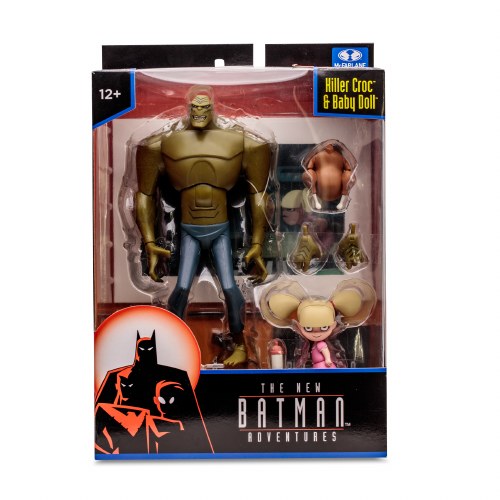 DC DIRECT-NEW BATMAN ADVENTURES 6" WV1-KILLER CROC