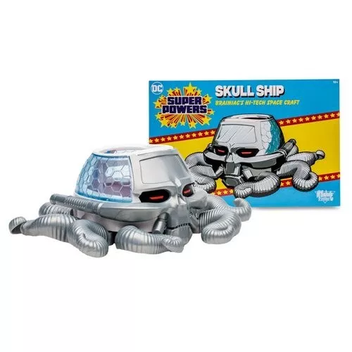 DC DIRECT-SUPER POWERS-WV4-BRAINIAC'S SKULL SHIP