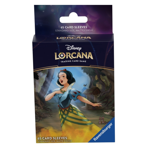 DISNEY LORCANA CARD SLEEVE SET 4 PACK B SNOW WHITE