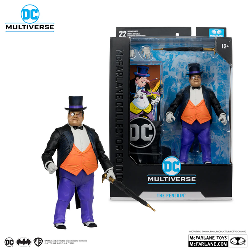 DC MCFARLANE COLLECTOR EDITION 7" WV4 - #12 THE PENGUIN