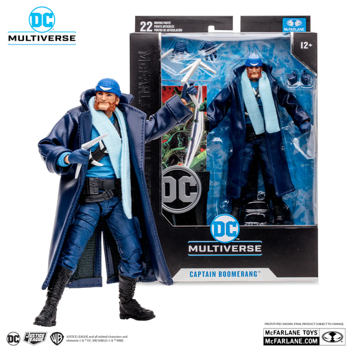 DC MCFARLANE COLLECTOR EDITION 7" WV4 - #13 CAPTAIN BOOMERANG