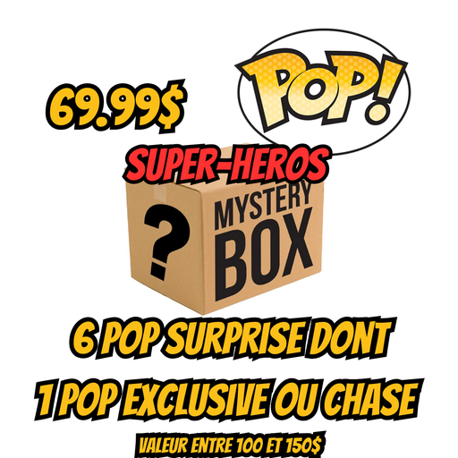 Funko Pop Mystery Box - Super-heros