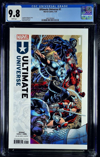 Graded Comics - Ultimate universe #1 Cover A First Print CGC 9.8