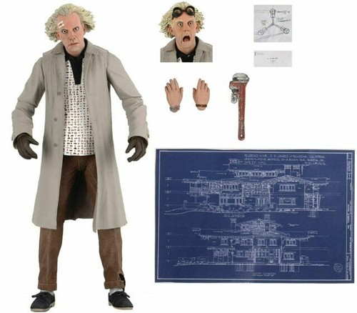 Back to the Future Ultimate Series - Doc Brown (White Jacket)