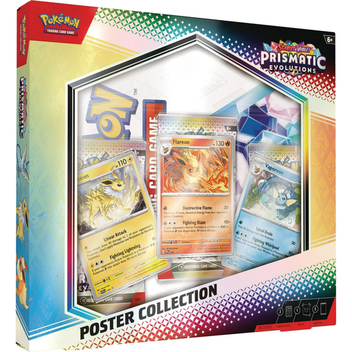 POKEMON PRISMATIC EVOLUTIONS POSTER COLLECTION