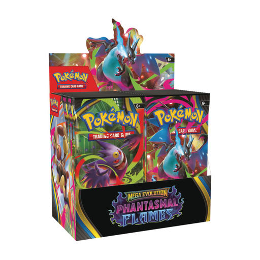 POKEMON ME02 PHANTASMAL FLAMES BOOSTER DISPLAY